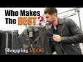 Who Makes The BEST Leather Jackets? (alpha m. Shopping VLOG)