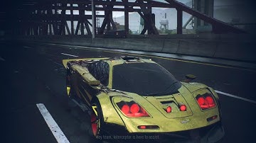 First Race w/ McLaren F1: NFS Unbound (story mode)