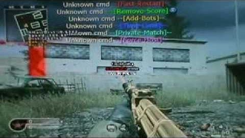 SWAGGER COD.. cod 4 mod menu part 2