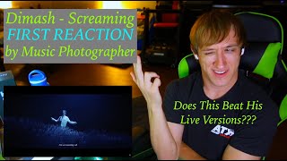 Metalhead Photographer REACTS to Dimash - Screaming (Official Video)