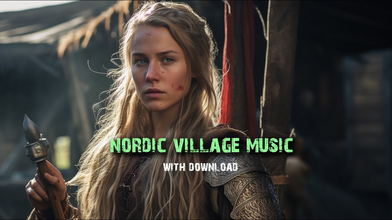 Nordic Music - Broken Village - Medieval Celtic instrumental background film music sad ost