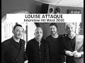 Capture de la vidéo Louise Attaque : Interview Et Acoustique Hit West - 6 Avril 2016