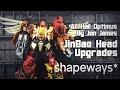 Shapeways All Hail Optimus Head Upgrades JinBao Oversize Feral Rex