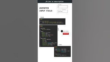 Animated Input Text Field || HTML CSS tutorial 2022 || CSS Project #codewithharry
