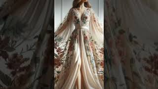 Inspired by the Moroccan caftan pick up your elegant dress | trendsetting fashion #viral #shorts