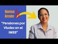 "Pensiones de Viudez en el IMSS" Norma Arzate 2020