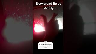 new trend # boring