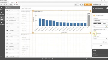 27 Limiting values in Qlik Sense Bar Chart | Showing Top and Bottom n Values in Bar Chart
