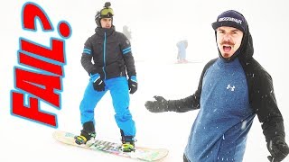 Lov zážitků #6 | Učím se na Snowboardu!