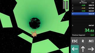 Run 3 - M-Tunnel in 46.533 (World Record)