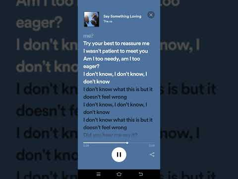Say Something Loving Lyrics - The xx