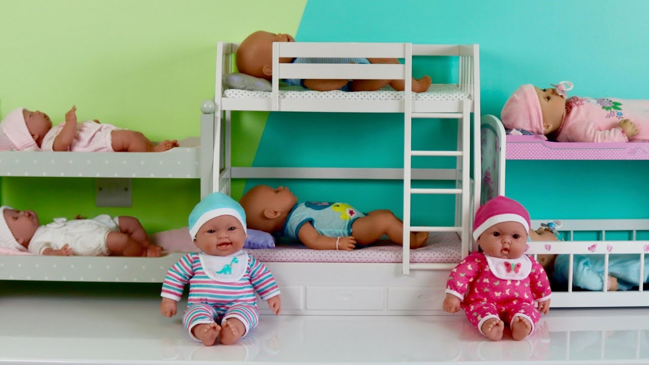 Twin Baby Dolls Nursery Twin Stroller Twin Bed Twin Prams Baby