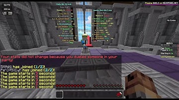 destroying a cheater (Hypixel, Sumo)
