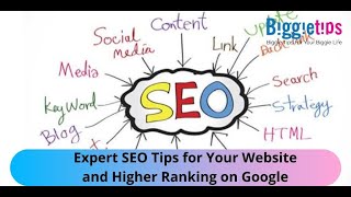Expert SEO Tips for Your Website and Higher Ranking on Google | BiggieTips.com
