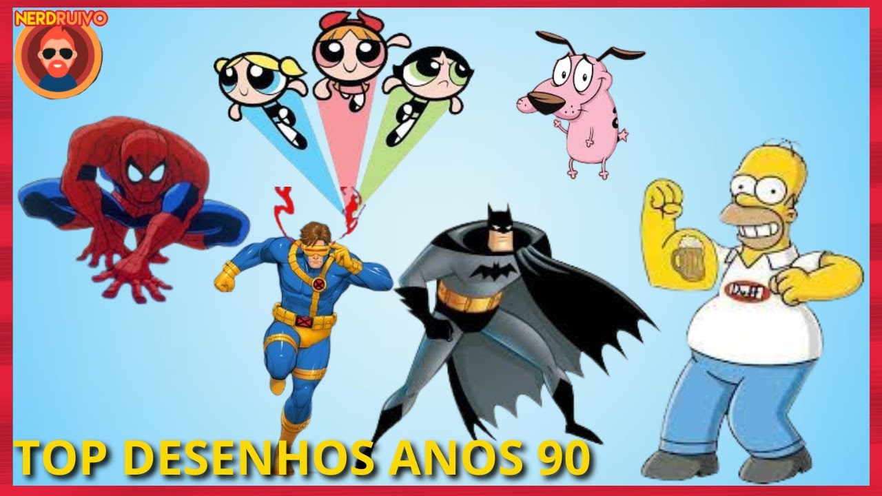 OS MELHORES DESENHOS ANIMADOS DOS ANOS 90 - YouTube