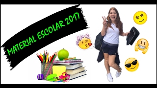 Material Escolar 2017 - Por Giulia Garcia