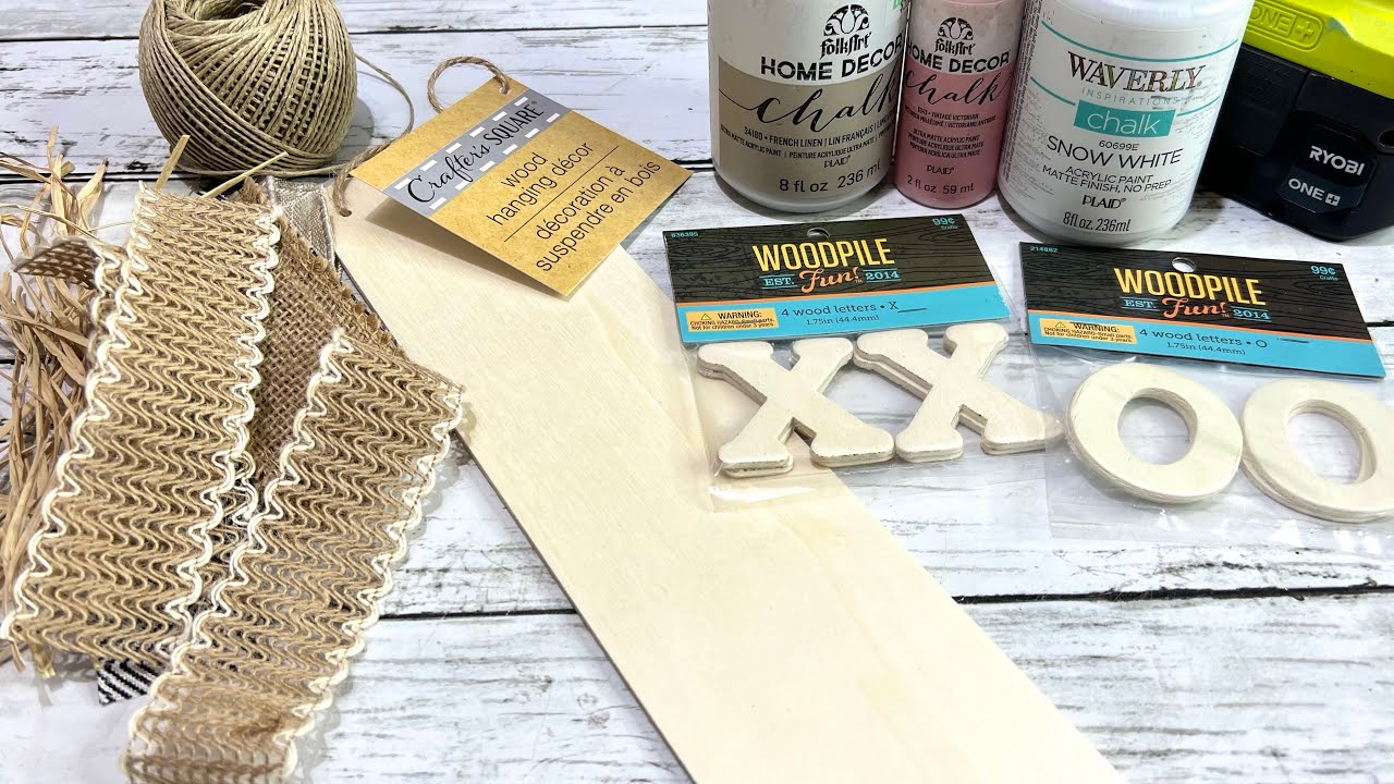 Easy & Adorable XO Valentine Decor Using Dollar Tree Hanger [ Just 1