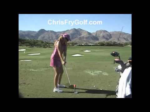 Chris Fry Golf - Paula Creamer Driver Down the Line