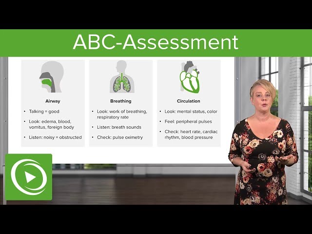 ABC Assessment: First Steps to Stabilize Sick Patients – Emergency Medicine | Lecturio