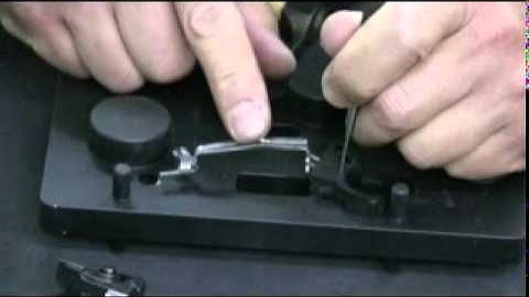 Forward Set Sear & Trigger Install