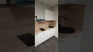 Кухня Престиж   фасад белый матовый МДФ