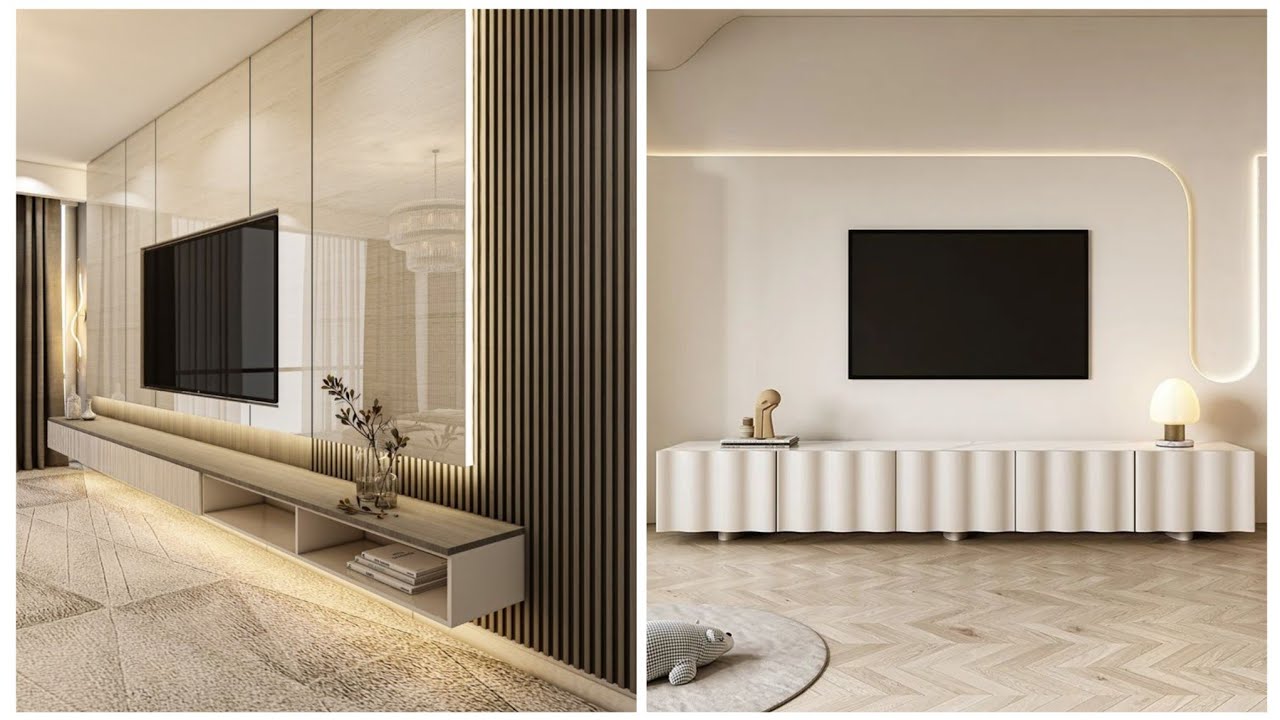 Best TV Wall Design Ideas for Home | Modern & Cozy Living Room Setup
