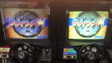 Sega Super GT - Attract Mode