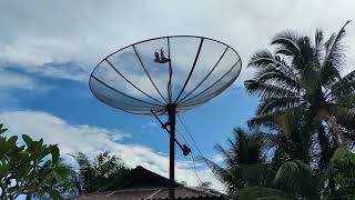 posisi parabola satelit telkom 4