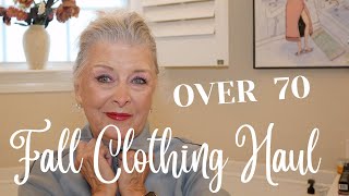 Fall Clothing Haul - OVER 70 BEAUTY - Tops for Your Pants - THOUGHTS ON AGING