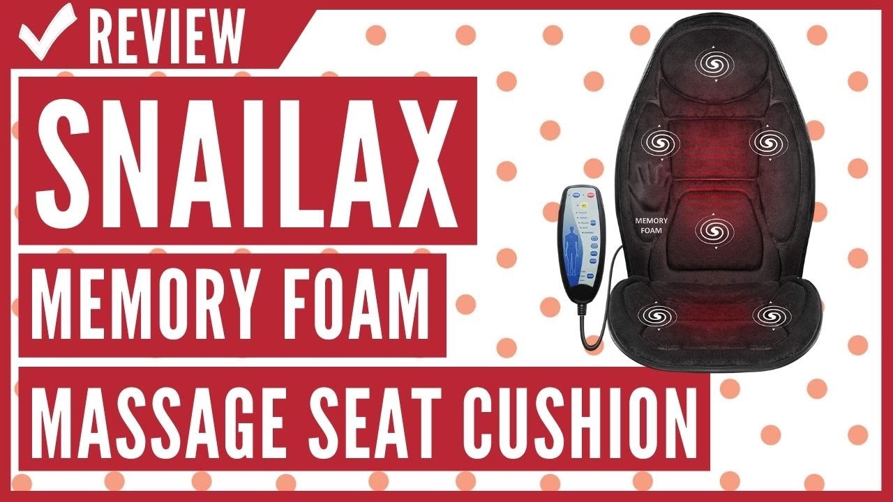 Massage Seat Cushion with Memory Foam