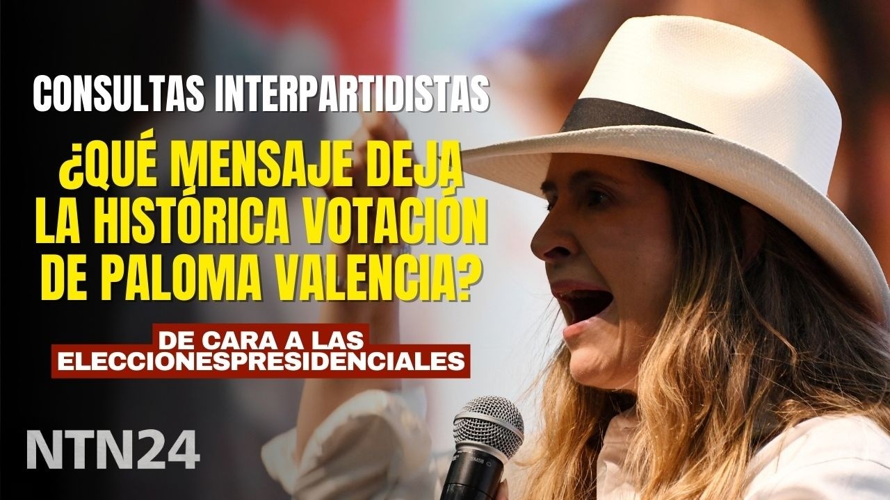 ¿Qué mensaje deja la histórica votación de Paloma Valencia de cara a las presidenciales?