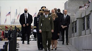 Dole celebrated at World War II memorial service