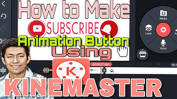 How to Make Animated Subscribe Button Using Kinemaster [Simple Steps Tutorial]