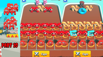 Merge ALPHABET LORE Run 🔡✔️ | number lore || Merge battles - part 10 | ABCDE