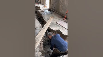 Foundation reinforcement of the load-bearing columns of the house