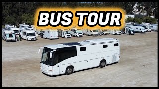#VisitandoCampers Bus Tour | Increíble autobús camperizado, un Bus vivienda totalmente equipado.