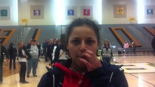 Postgame with Pius XI's Gabby Green