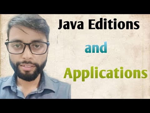 java editions and applications
