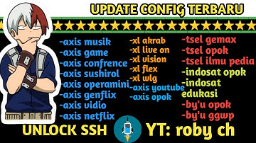 update config http injector all operator no lemot,cepat konek [ 23 JUN ]