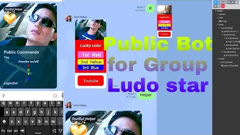 Public Bot helper line bot ludo star line group #shorts