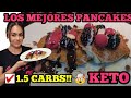 BAJA DE PESO CON ESTOS PANCAKES/1.5 CARBOHIDRATOS/KETO/LOW CARB