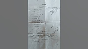 Botany Questions,Core-XIV,Sem-VI,SCS Autonomous College Puri,+3 6th Semester Botany Core-7 Questions