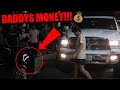 DADDY'S MONEY TRUCK RUNS INTO CRAZY PRO-CHARGED MUSTANG AT THE NSFR MEGA MEET!!! * YEE-YEE ALERT!*