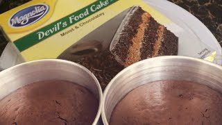 How to bake devil’s food cake using mix. mix .lets try baking
magnolia recipe mixa/...