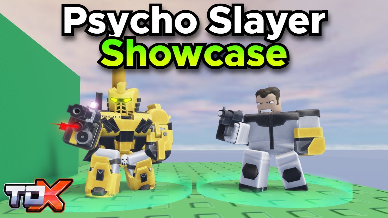 TDX Psycho Slayer Showcase (Stats, Abilities, Gameplay) - Tower Defense X Roblox