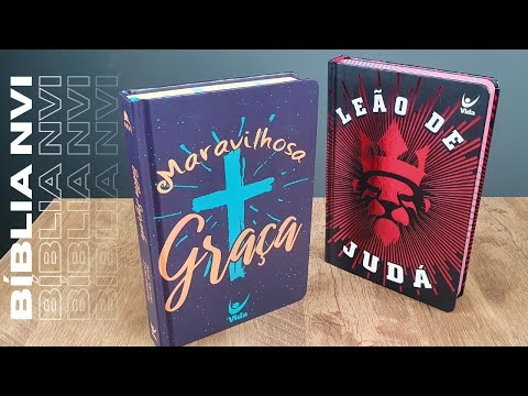Vídeo: Bíblia Maravilhosa Graça | NVI | Capa Dura