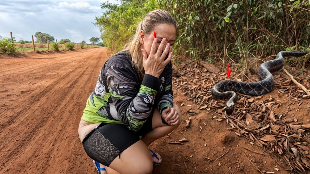 É ISSO QUE ACONTECE SE APROXIMAR DE UMA CASCAVEL VENENOSA!! tradição ou lenda ? pescaria.