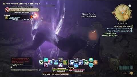 Better Late than Sever - Final Fantasy XIV