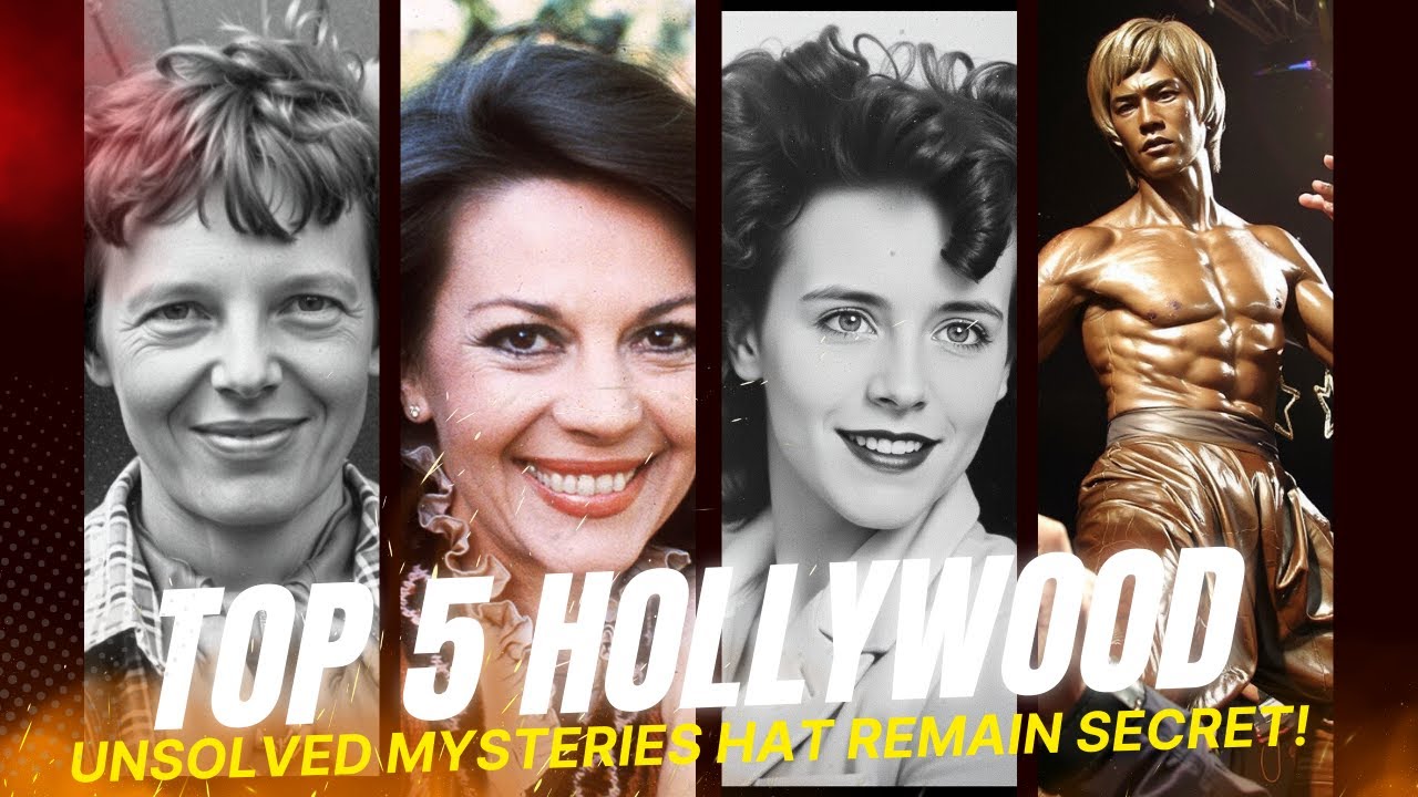 Top 5 Unsolved Hollywood Mysteries That Remain Secret! 🔥🎬