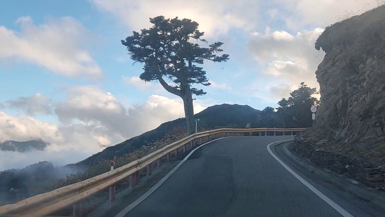 Driving to Heping District, Taichung